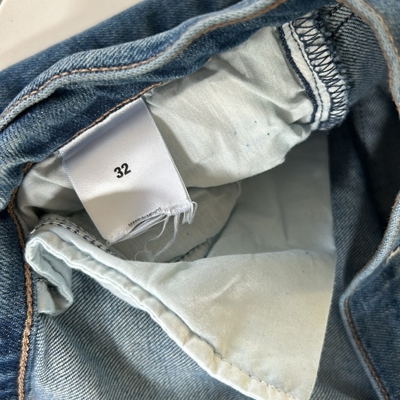 FAVORITE DAUGHTER The Erin High Rise Slim Straight Jeans Size 32 Inseam 27” EUC - Picture 6 of 13